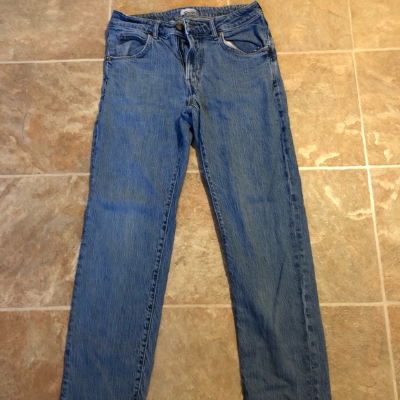 LEE x H&M blue slim straight jeans30/32 - Picture 1 of 5